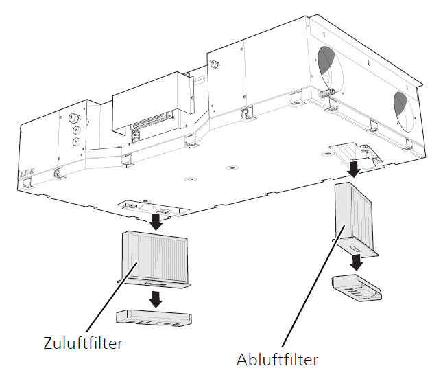 NIBE Abluftfilter G4 für ERS 20-250