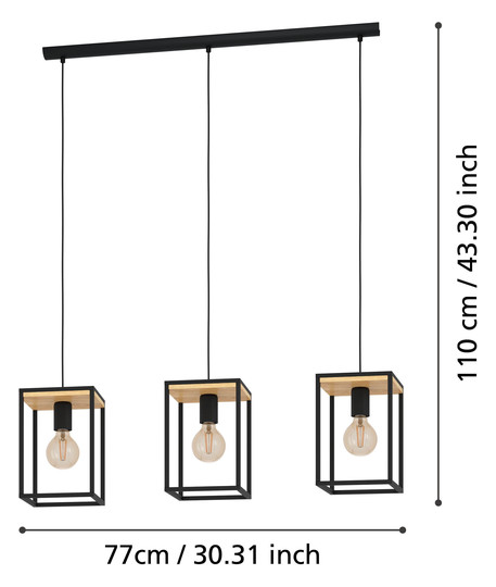 EGLO Hängeleuchte LIBERTAD         99855 