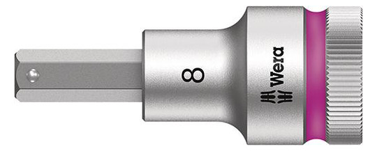 Wera-Schraubendreher-Einsatz ZYKLOP 8740C HF, 1/2 - 8x60mm