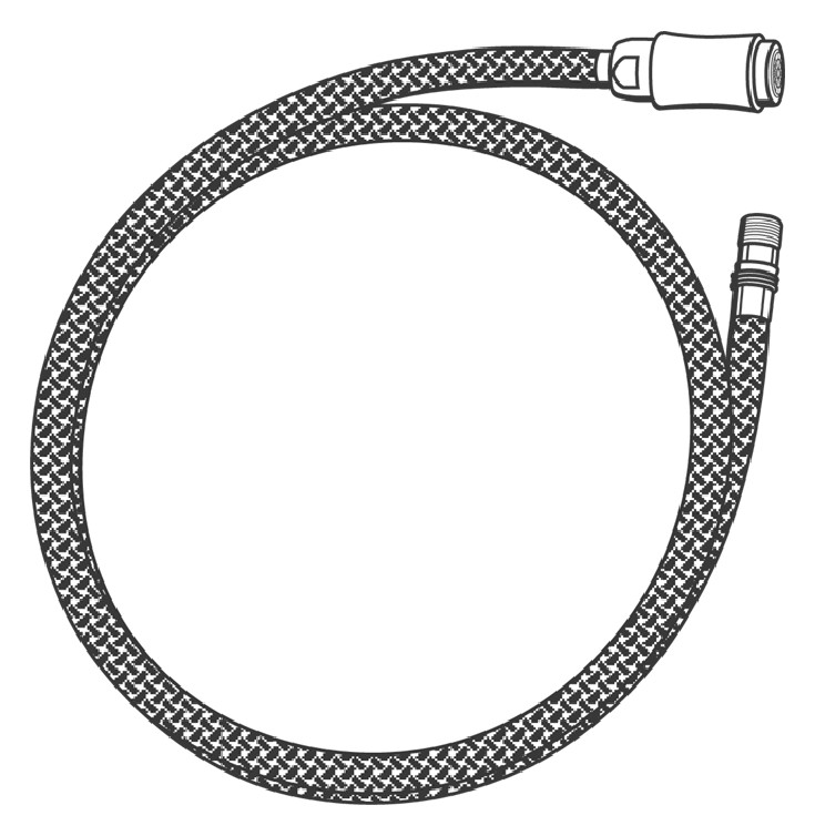 GROHE Auslaufbrause 46519 für Minta Spültisch EHM mattchrom