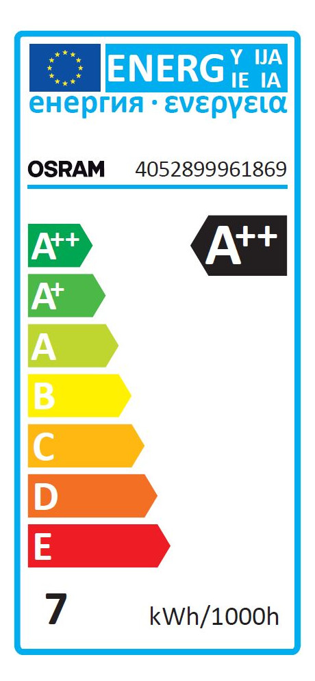 LED-Lampe FM E27 A60 7W 2700K 806lm kl 360° Filamentlampe ws AC Ø60x116mm