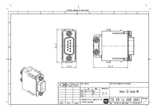 HART D-Sub-Modul             09140093001 