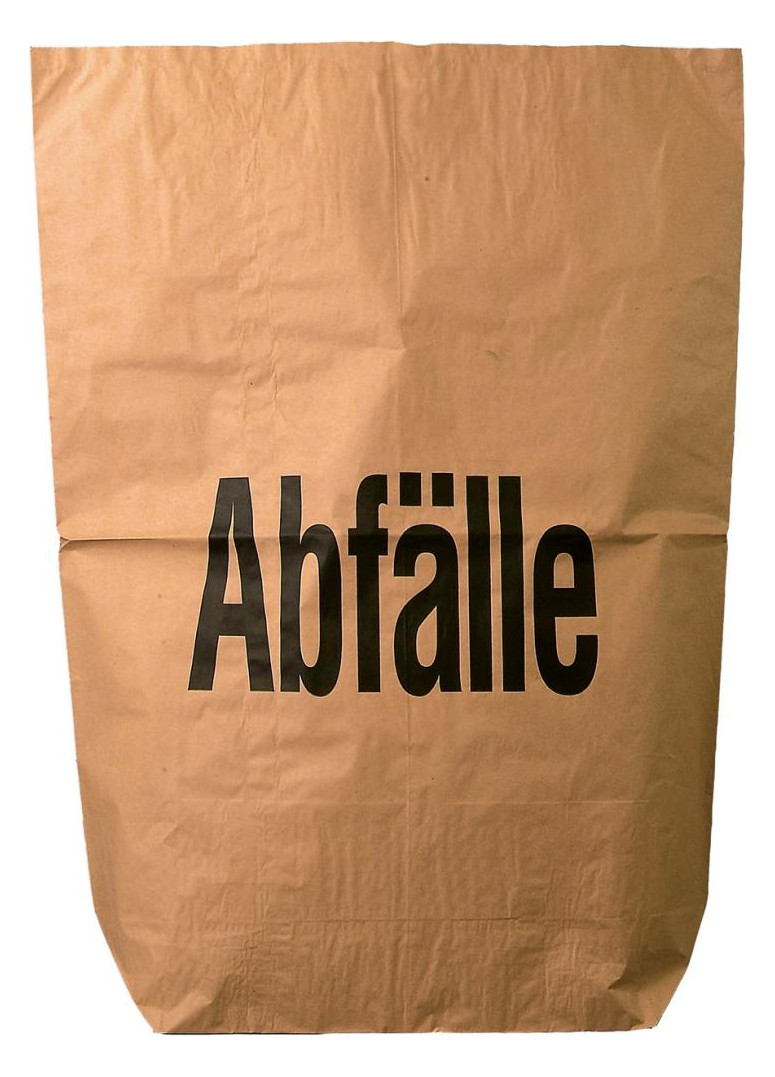 Bild Papiersack Abfälle 70x95 cm - Neutral-0