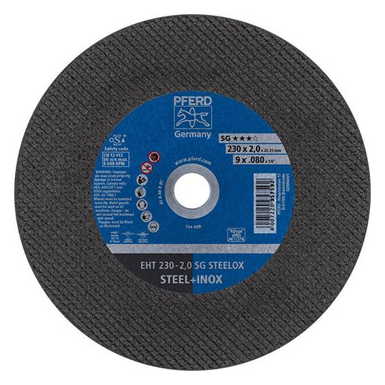PFERD-Trennscheiben SG STEELOX - 230x2,0mm, gerade