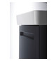 Duravit Waschtisch-Unterschrank No. 1 59 x 42,6 x 47,8 cm, Graphit Matt, 1, Schubkasten, 1 Auszug, wandhängend Duravit Waschtisch-Unterschrank No. 1 59 x 42,6 x 47,8 cm, Graphit Matt, 1, Schubkasten, 1 Auszug, wandhängend