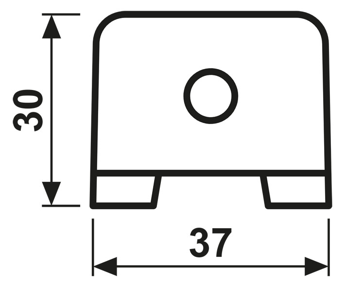 Leitungseinführung gr gr geschl AP/UP RAL7035 LtgsEinf Leitungseinführung gr gr geschl AP/UP RAL7035 LtgsEinf