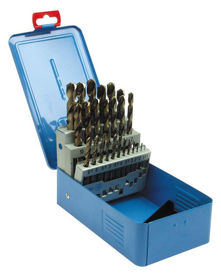 PTG-Spiralbohrer-Satz DIN338, Typ N - 25-teilig, 1-13 mm,...