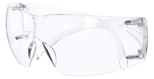 3M-Brille SecureFit 200, klar, Rahmen transparent, UV-Schutz