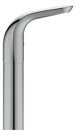 Ideal-Standard Waschtisch-Einhebelmischer Melange verlängerter Sockel, ohne Ablaufgarnitur, verchromt