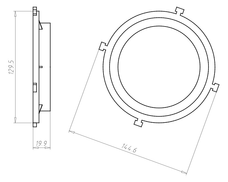 Frontteil HaloX Zubehör