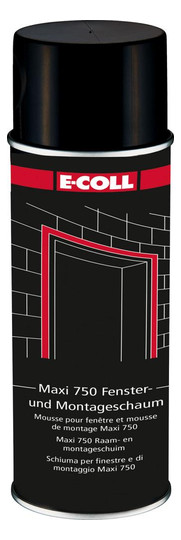 E-COLL-Fenster-und Montageschaum Maxi 750 - 500ml