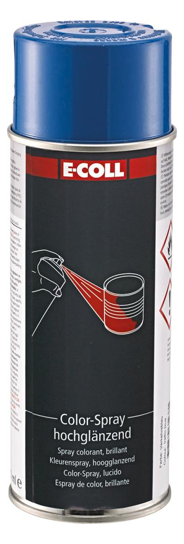 Bild Color-Spray, hochglänzend 400ml verkehrs blau E-COLL-0