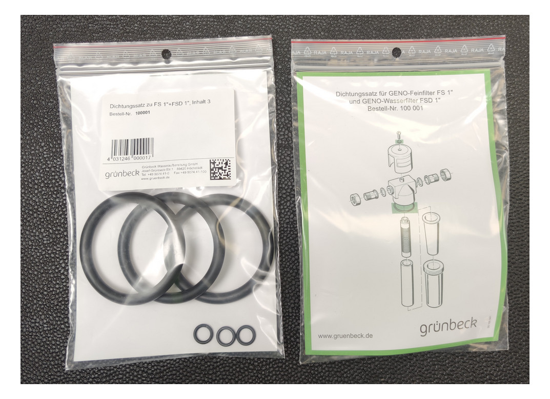 100001-DICHTUNGSSATZ ZU GENO FS 1-FILTER