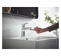 hansgrohe Waschtisch-Einhebelmischer 100 Focus mit Zugstangen-Ablaufgarnitur, chrom