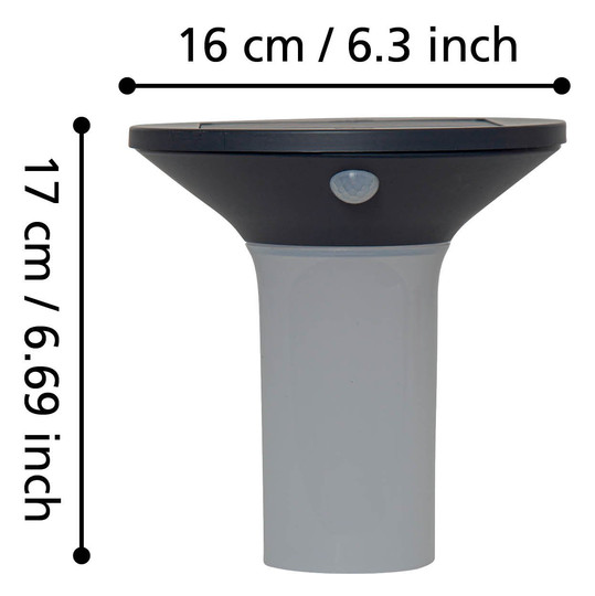 EGLO Außen Solar-Wandleuchte      900243 