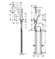 hansgrohe Spültisch-Einhebelmischer 240 Metris Select M71 mit Ausziehbrause, 2jet, sBox, Edelstahl-Optik