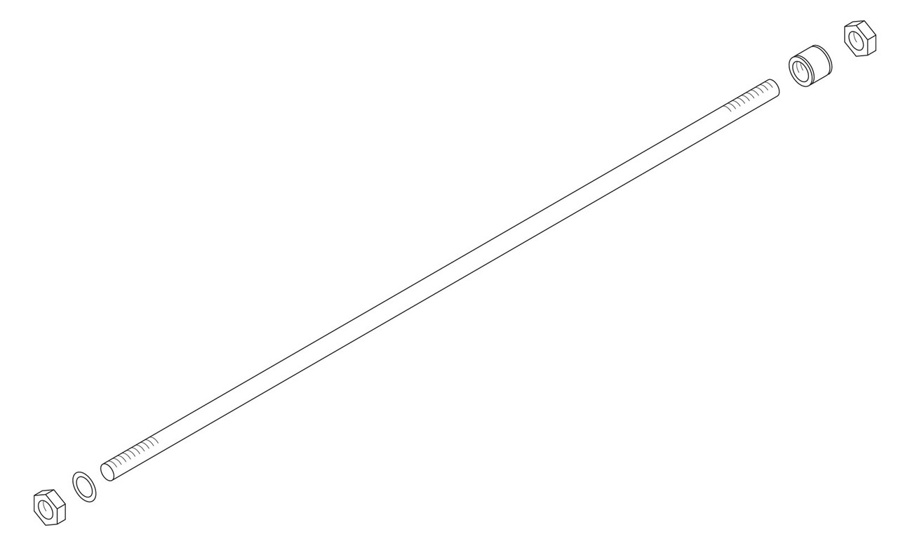 BOSCH Ersatzteil TTNR: 5526060 Ankerstange M16x2015 G515/12 everp