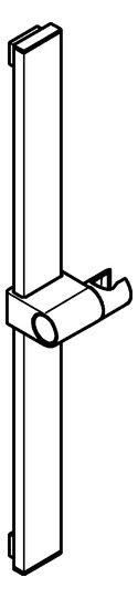 GROHE Brausestange Rainshower Aqua 101673 600mm supersteel