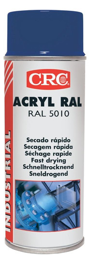 CRC-Acryl-Farblackspray, glänzend RAL5010,...