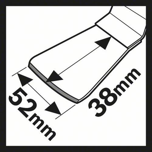 HCS Schaber ATZ 52 SFC, f Fugenschaber