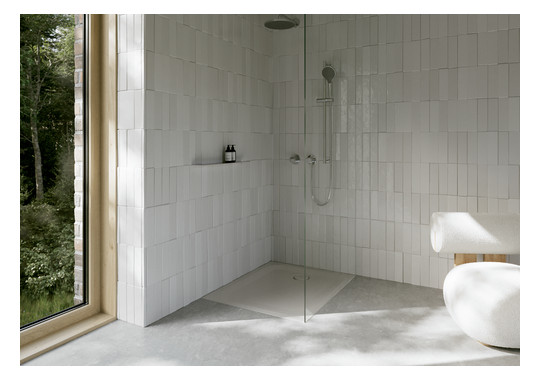 Duschwanne BetteUltra 1660 100x90x2,5cm, flax