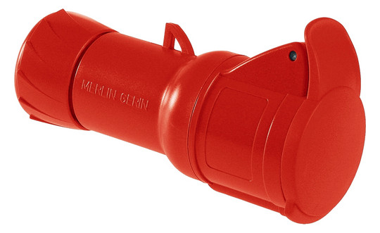 CEE-Kupplung 5p 16A IP44 PratiKa IP44 6h 380-415 V schraubl.Kl ger Kst