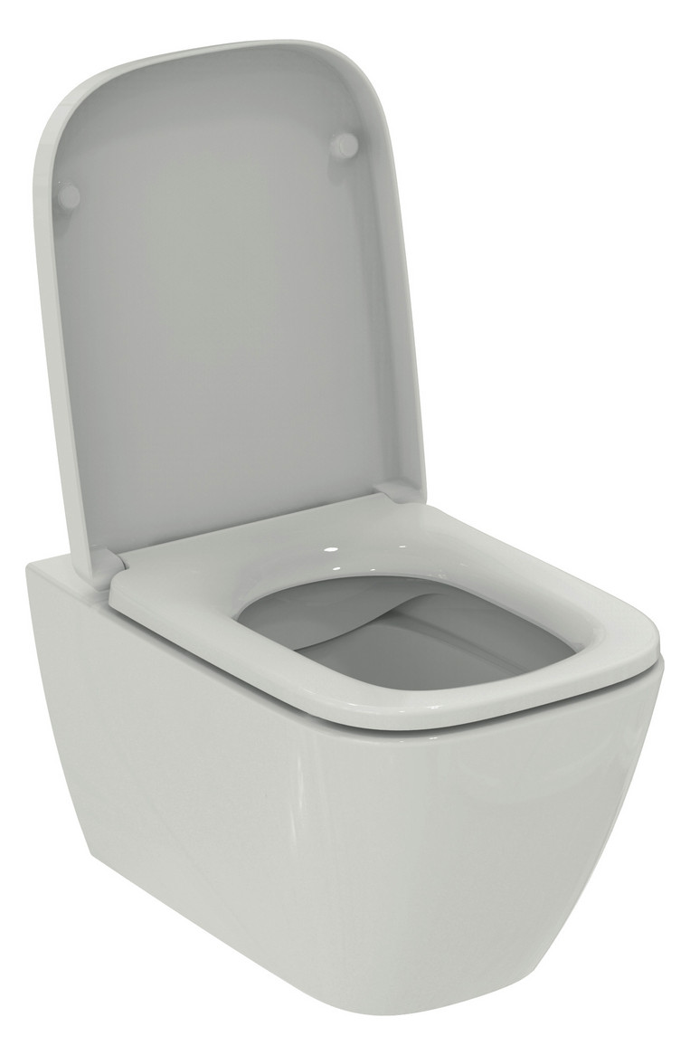 Ideal-Standard Wand-Tiefspül-WC-Paket i.life B spülrandlos, weiß