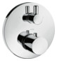 hansgrohe Fertigmontageset Axor Uno UP-Thermostat, mit Ab- und Umstellventil, chrom