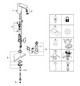 GROHE Infrarot-Waschtisch-Armatur Eurosmart CE 1/2", ohne Mischung, Batteriebetrieb, chrom