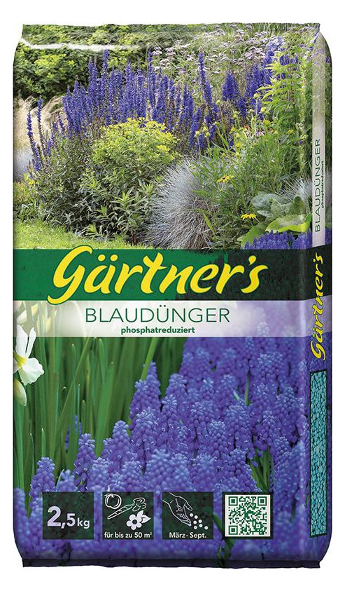 Bild Blaudünger 2,5 kg 12+12+17+2 Beutel phos patreduziert Gärtners - Gärtner`s-0
