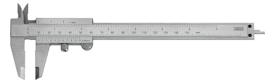 fortis-Taschenmessschieber, Feststellschraube - 150mm,...