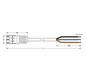 Systemverbindung 3p Serie 771 H05Z1Z1-F 3x1,5qmm L3000mm sw Stecker fr.Ende hfr