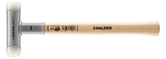 HALDER-Supercraft-Schonhammer 30 mm, mit 1 runden...