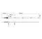 LED-Lichtband 2,4W/m ws 2700K 30Stk/m IP54 DC LED nicht austauschbar 5000mm