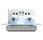 Steckdose 1f alu mt System M UP m.OL m.BS Mit Orientierungslicht IP20
