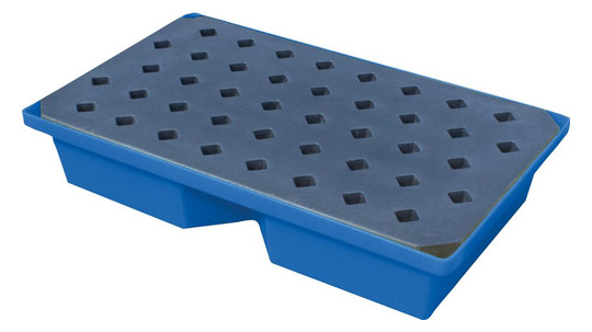 PE-Auffangwanne für Kleingebinde ST60 mit Gitterrost...