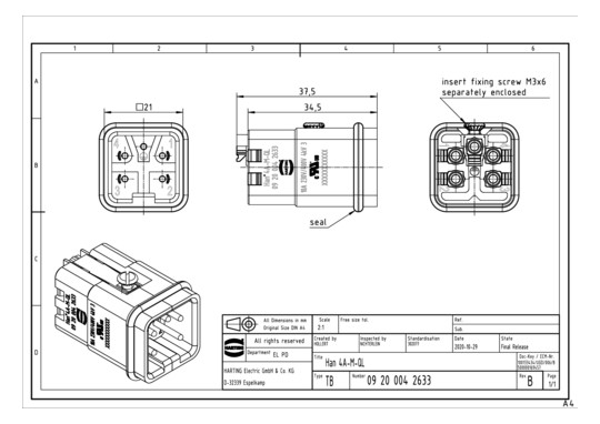 HART Han 4A-M-QL             09200042633 