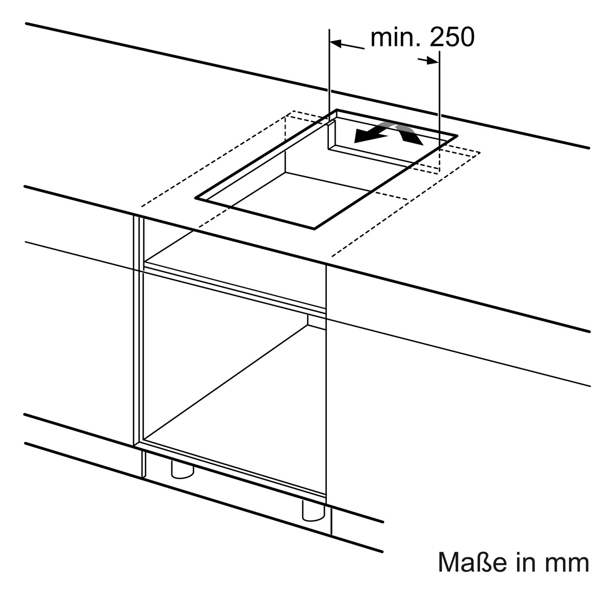 Induktionsfeld autark Serie 6 306x527mm