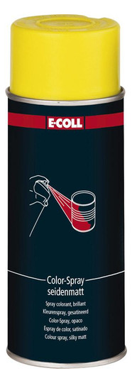 E-COLL-Color-Spray, seidenmatt RAL1021-rapsgelb - 400 ml