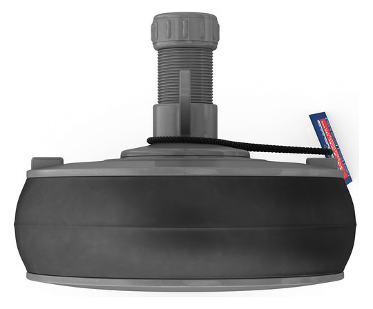 Crassus Schnellverschlussstopfen CSV 120, 114-130 mm, Länge 100 mm, EPDM/PVC