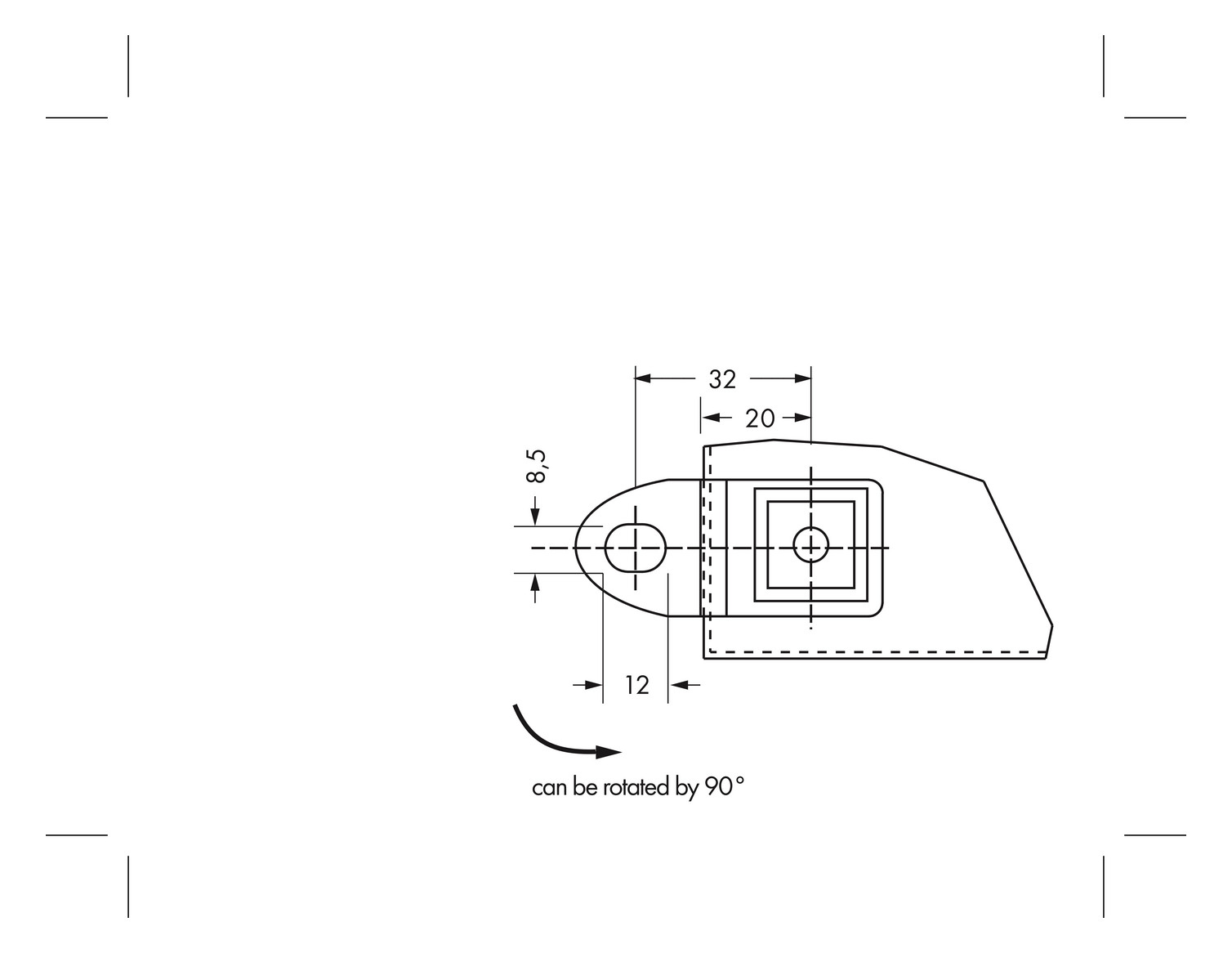Wandanschlusswinkel Serie 850 vz m.Schrauben ST Mit Schraubzubehör