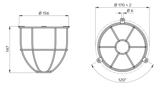 Schutzkorb ws LUXOMAT ST