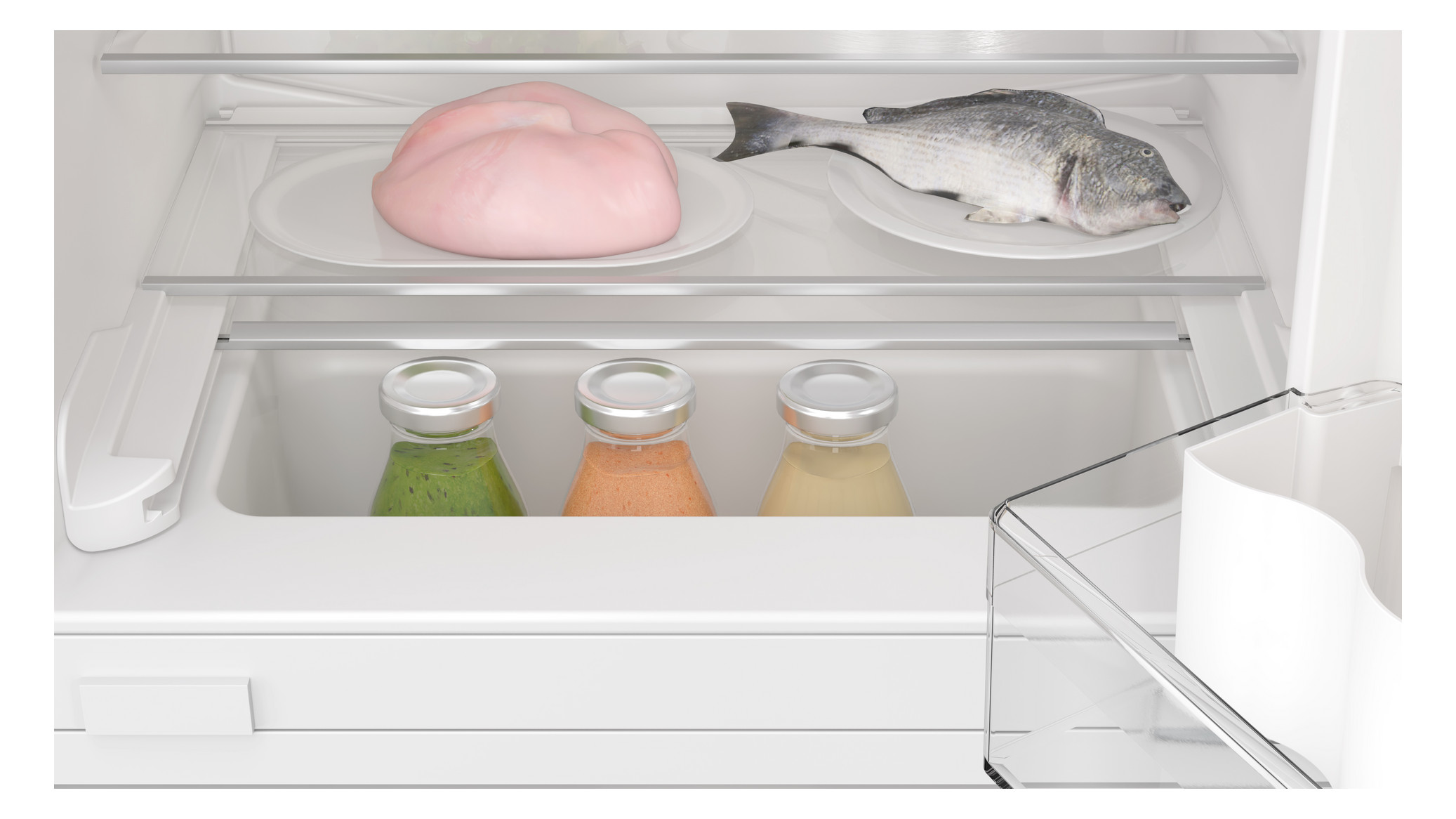 Kühlschrank UB D 93/17l ws 119kwh B598mm H820mm