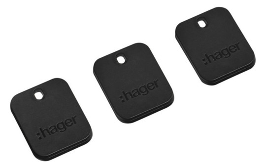 Hager RFID Schlüsselanhänger drei XVA400 