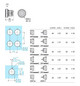 Drucktaster Front 1f rt Ø22mm rnd IP66 Tastend
