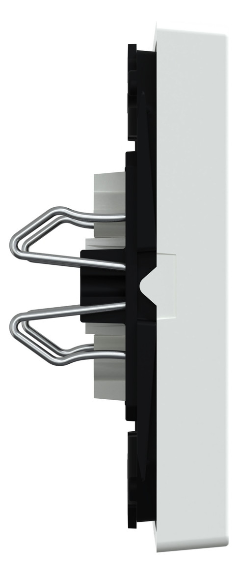 Wippe Serien Schalter System M akws glz aktivweiß Kontrollfenster/Lichtauslass