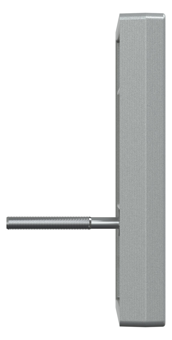Zentralplatte TAE 2f System M alu Schraubbef