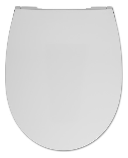 HARO WC-Sitz Evo Soft Close Premium weiß, Scharniere Edelstahl, Klappdübel, Schlitzscheibe