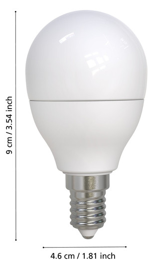 EGLO Leuchtmittel E14-P45-LED SMD 110125 