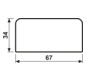 Display KNX UP CD sw